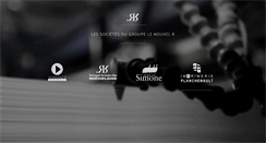 Desktop Screenshot of lenouvelr.com